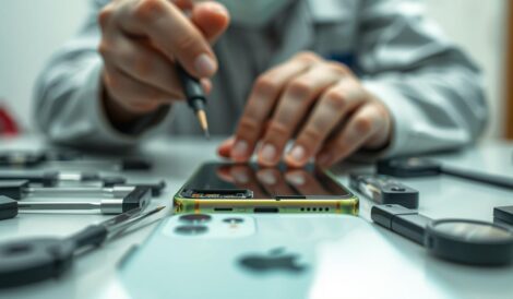 Repair Your iPhone 12 Green / White Display in Nepal